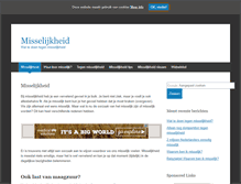 Tablet Screenshot of misselijkheid.info